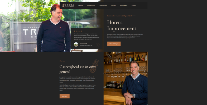 Website Horeca Improvement